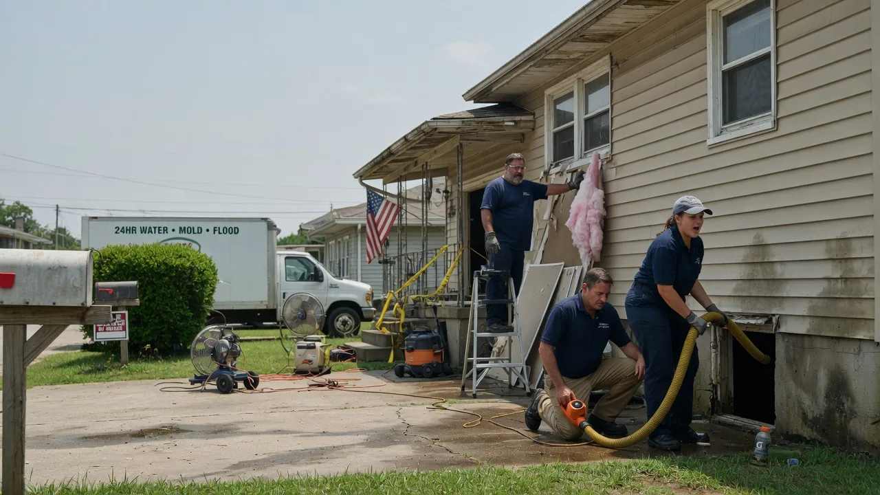 Water Damage Repair in Gardiner, ME near me